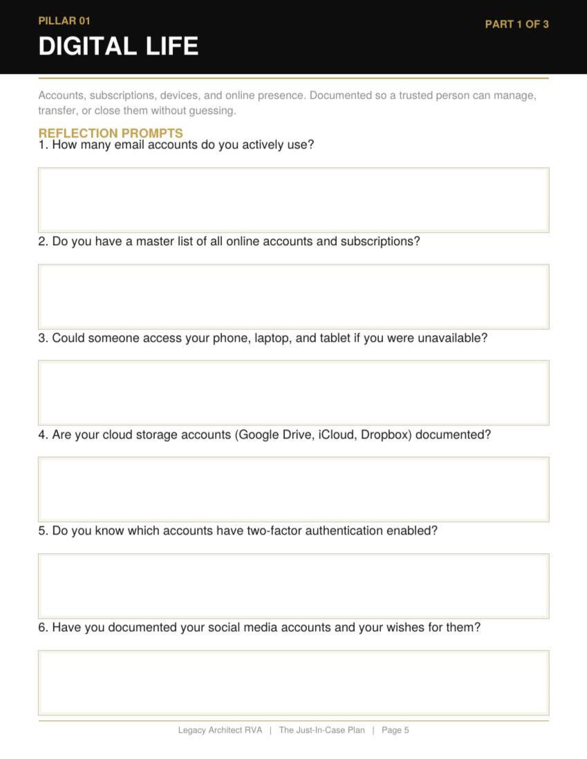 Reflection Prompts